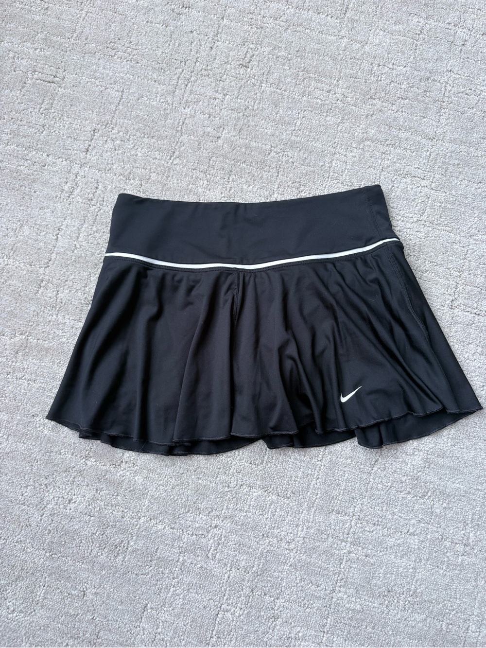 Nike Black Skirt with White Accent